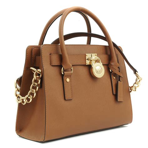 michael kors crossbody hamilton|Michael Michael Kors Hamilton Medium Leather Satchel .